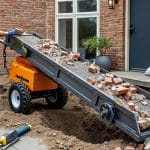 découvrez nos conseils pour choisir et louer un tapis transporteur de gravats adapté à votre chantier, afin de faciliter l’évacuation des matériaux.